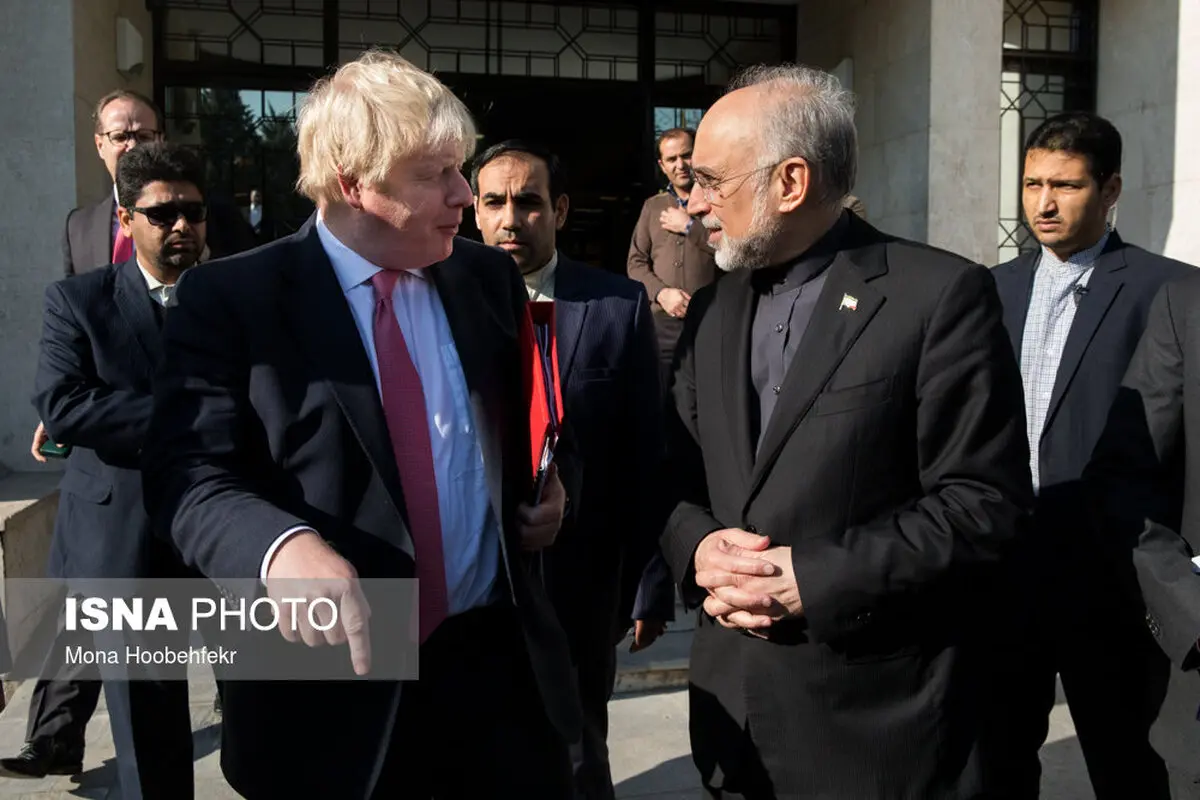 تصاویر دیدار وزیر خارجه انگلیس با رییس سازمان انرژی اتمی