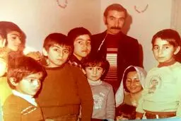 عکس قدیمی از تولد بازیگر محبوب پایتخت