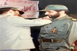 وقتی ضرغامی درجه دار شد/عکس