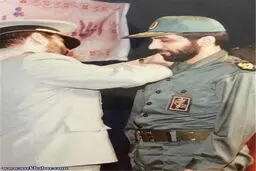 وقتی ضرغامی درجه دار شد/عکس