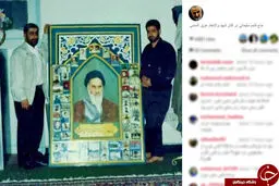 سردار سلیمانی در کنار بنیان گذار برون مرزی سپاه