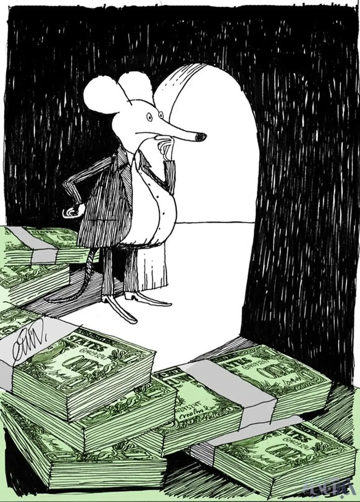 واکنش دلالان تحریم به اظهارات رییس جمهور!/کاریکاتور