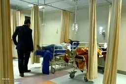 مصدومان حادثه واژگونی اتوبوس گردشگری آلمانی در فارس/تصاویر