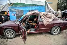 تصاویر تلخ از محل زندگی مردم غزه 