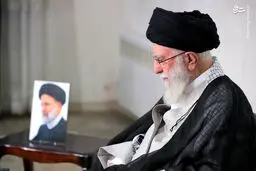 دیدار رهبر انقلاب با جمیله علم الهدی همسر ابراهیم رئیسی + عکس