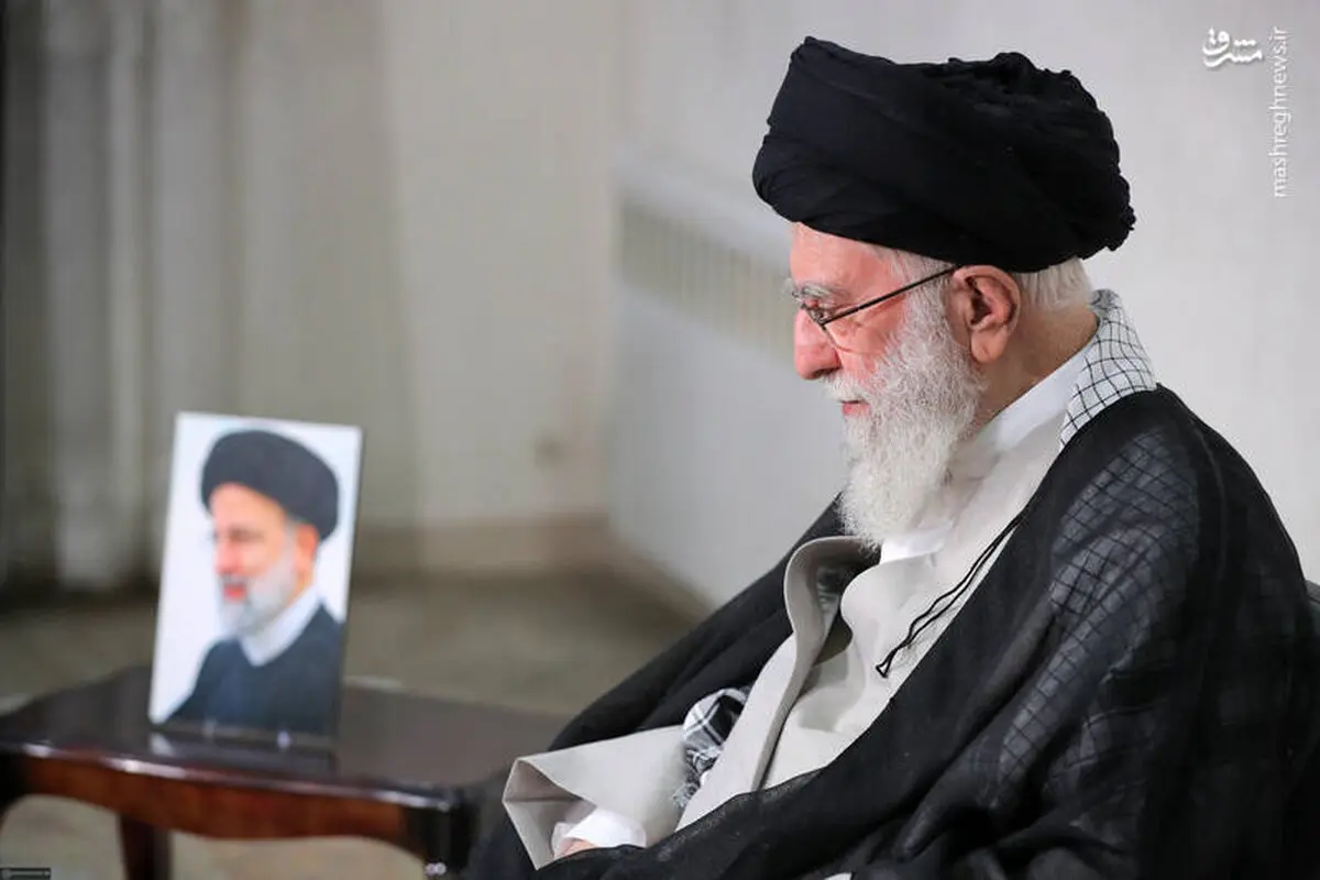 دیدار رهبر انقلاب با جمیله علم الهدی همسر ابراهیم رئیسی + عکس