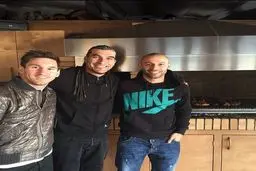 وداع مسی و ماسکرانو با رفیق قدیمی(عکس)