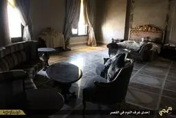 کاخ داعش در تدمر/تصاویر