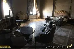 کاخ داعش در تدمر/تصاویر