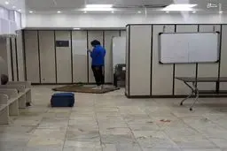 عکس/ نماز خواندن مهدی رحمتی قبل از بازی