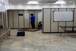 عکس/ نماز خواندن مهدی رحمتی قبل از بازی