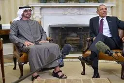 دیدار ولیعهد ابوظبی با اوباما / تصاویر