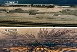 عکسی جالب از دبی بعد از 16 سال