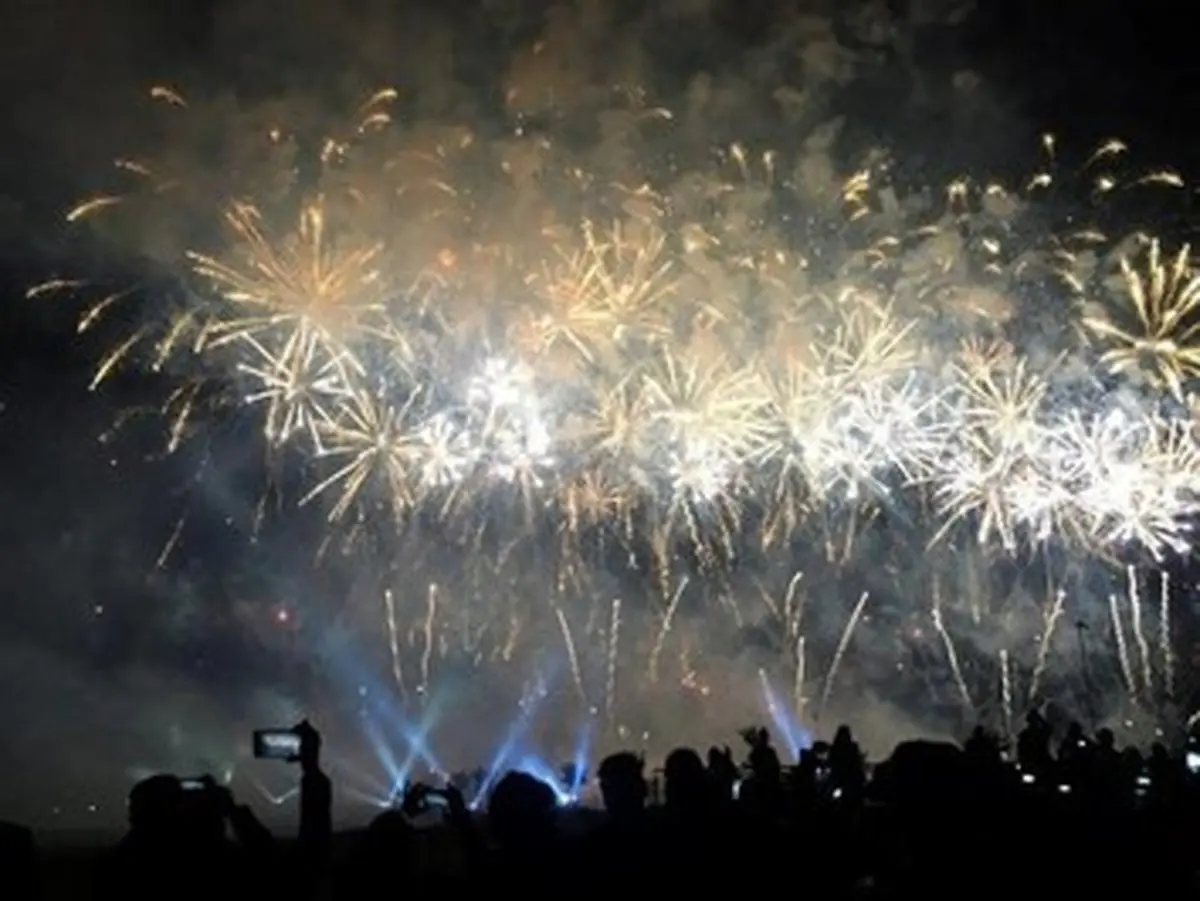 آتش‌بازی پسران ترامپ در افتتاح باشگاه گلف ترامپ/تصاویر