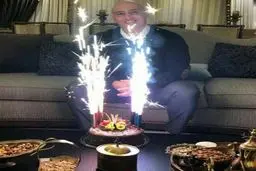 تصویری از جشن تولد 46 سالگی علیرضا منصوریان