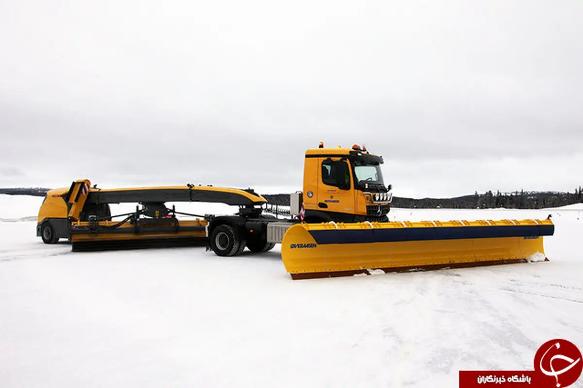 پیشرفته‌ترین خودروهای برف‌روب جهان+تصاویر