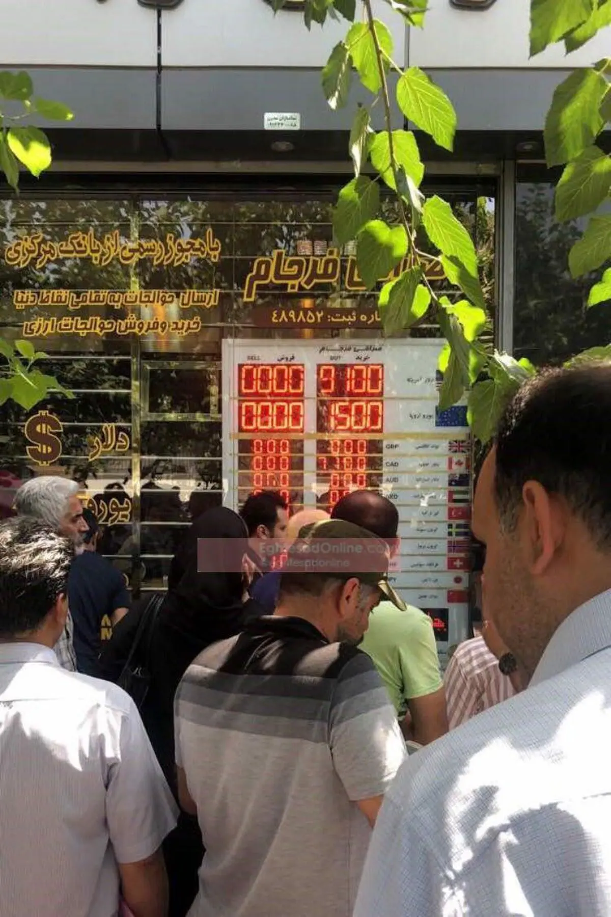 نرخ دلار به تابلوی صرافی‌ها بازگشت/عکس