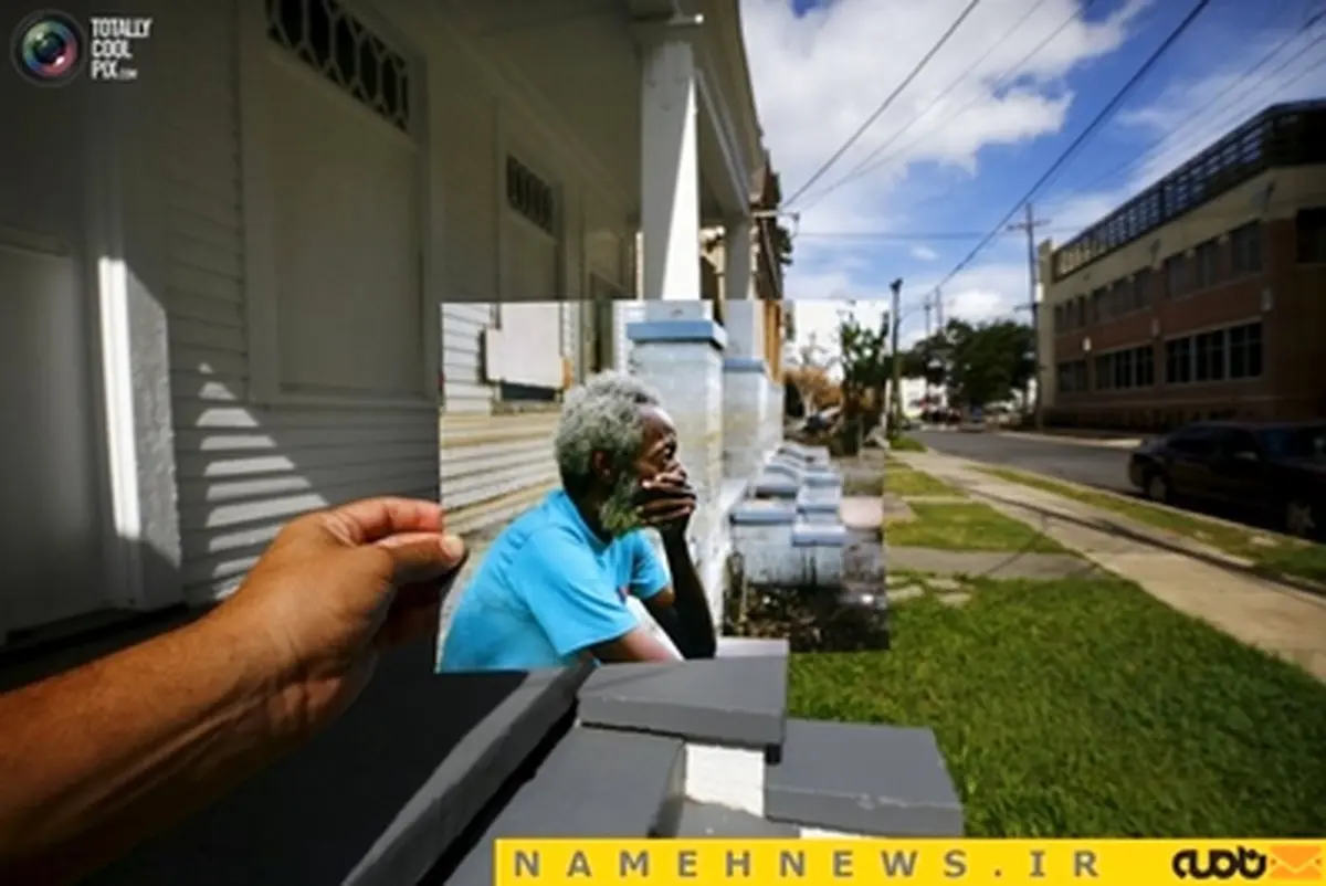 عکاسی که یاد طوفان کاترینا را زنده کرد+تصاویر