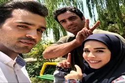 شوخی نامتعارف آقای کارگردان با ملیکا شریفی‌نیا+عکس