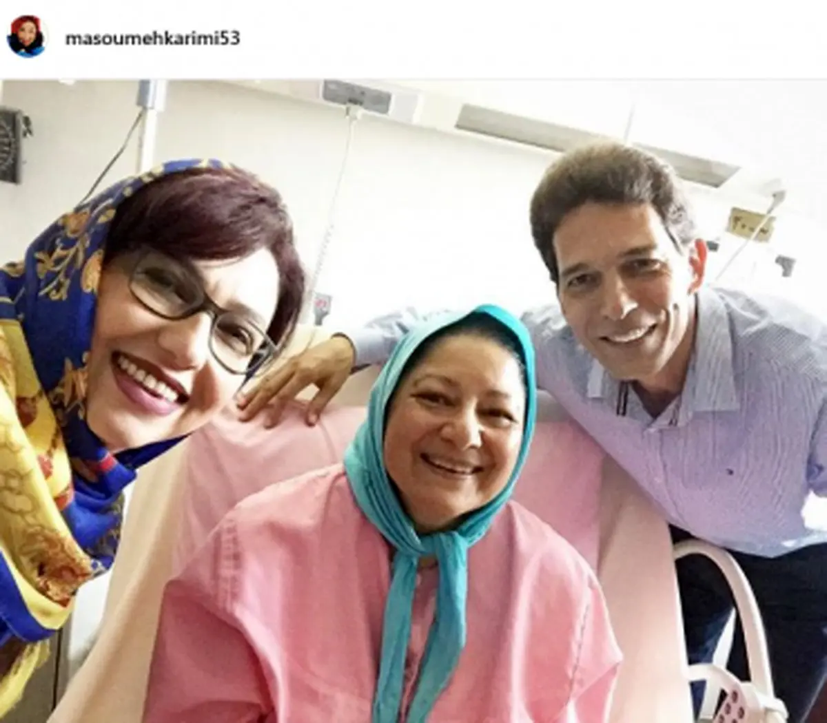 خانم بازیگر عزادار شد/عکس