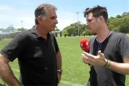 حضور راگبی‌‌بازها، شبکه‌های تلویزیونی و گاسپارِ مجهز در تمرین تیم ملی/ تصاویر