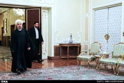 دیدار وزیر دفاع روسیه با حسن روحانی/ تصاویر