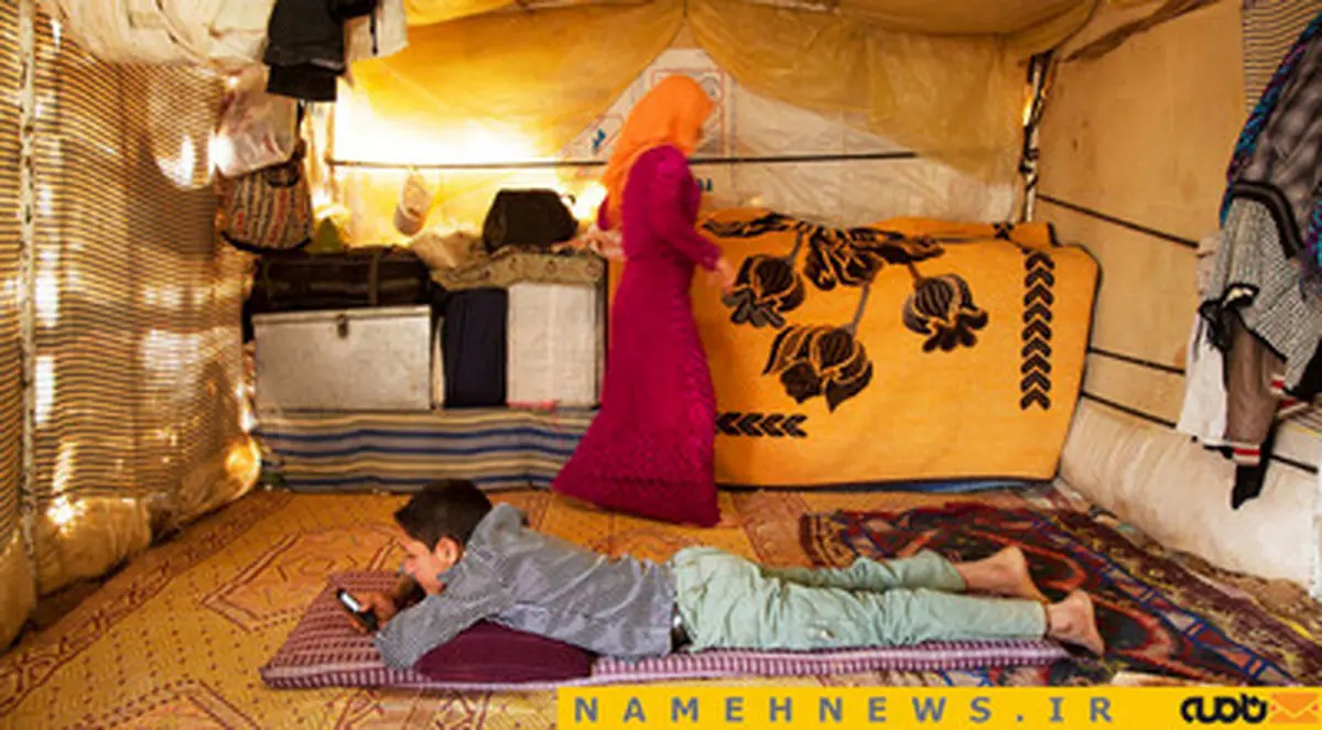 تصاویری از پناهگاه کودکان سوری