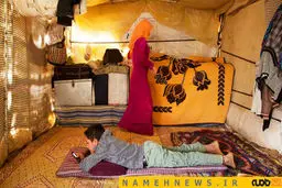 تصاویری از پناهگاه کودکان سوری