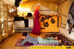 تصاویری از پناهگاه کودکان سوری