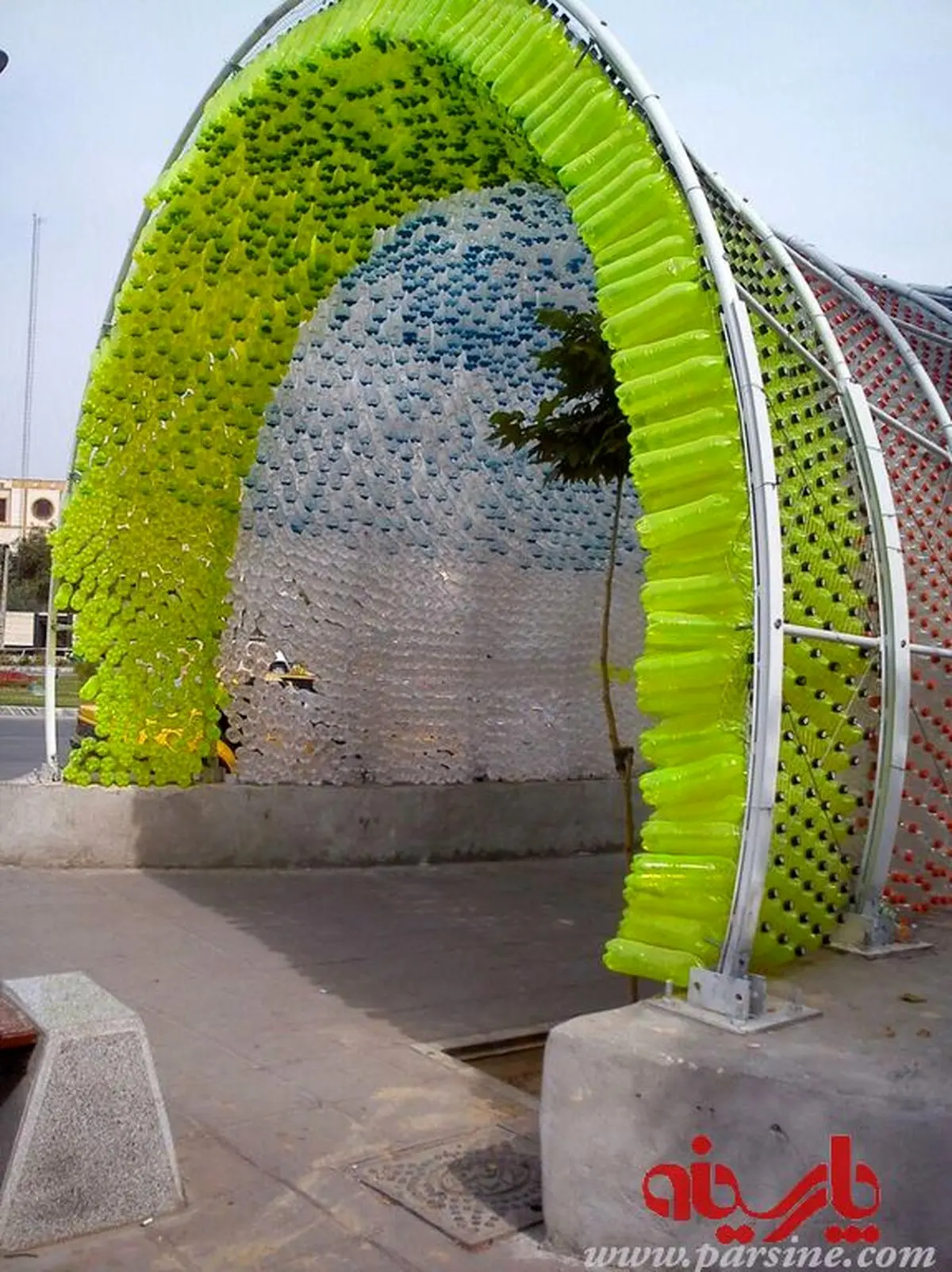 ابتکار شهرداری مشهد با قوطی خالی نوشابه