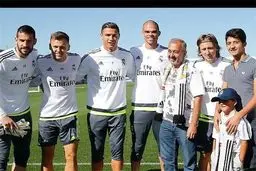 حکایت خبرنگار وب سایت مادرید از ملاقات زید و کریس+ عکس