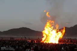 آیین جشن سده زرتشتیان در یزد/تصاویر