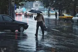 تصاویری رویایی از بارش باران تابستانی در گرگان