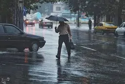 تصاویری رویایی از بارش باران تابستانی در گرگان