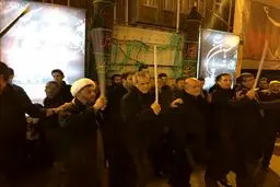 نایب رئیس مجلس و قاضی‌پور در عزاداری آذری‌ها/عکس