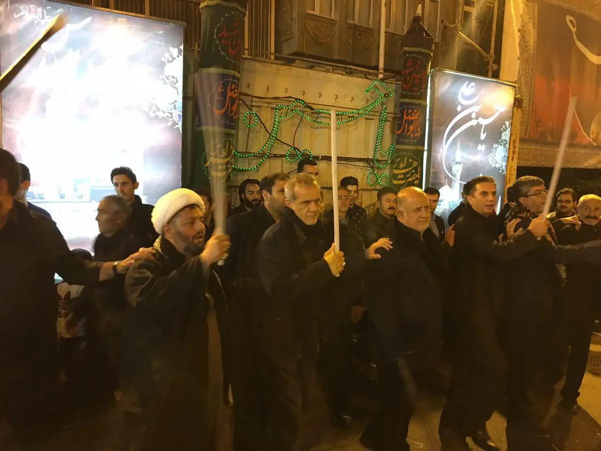 نایب رئیس مجلس و قاضی‌پور در عزاداری آذری‌ها/عکس