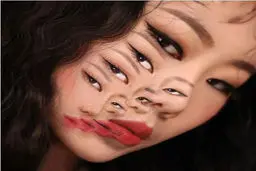 دختر هزار چهره معروف در اینستاگرام /عکس