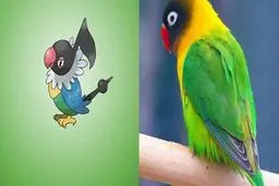 عکس هایی از شخصیت های بازی پوکمون در طبیعت / تصاویر
