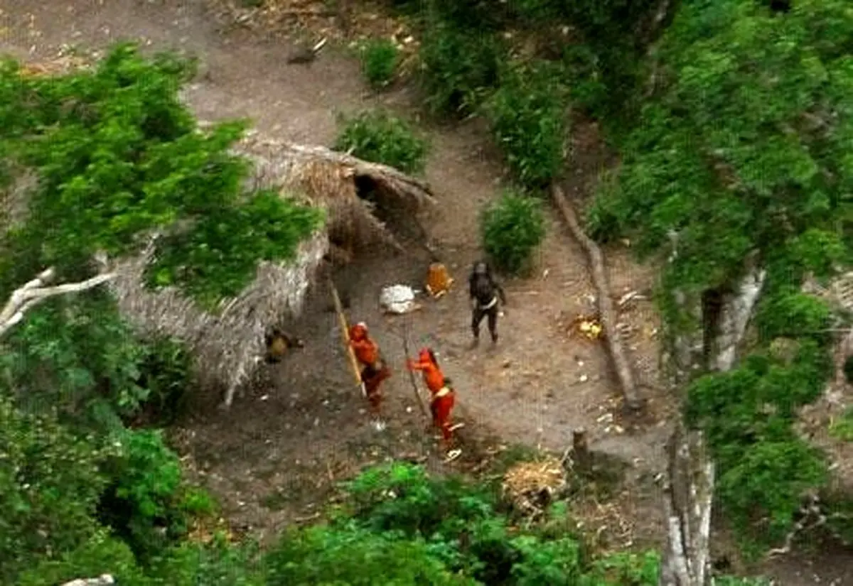 عکس دیده نشده از قبیله ناشناخته