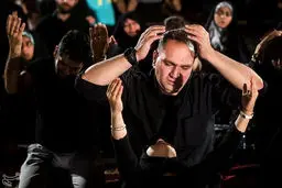 عکس/ مراسم احیا در حسینیه همدانی‌ها