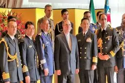 برگزاری مراسم روز ارتش در ژاپن همزمان با ایران/تصاویر