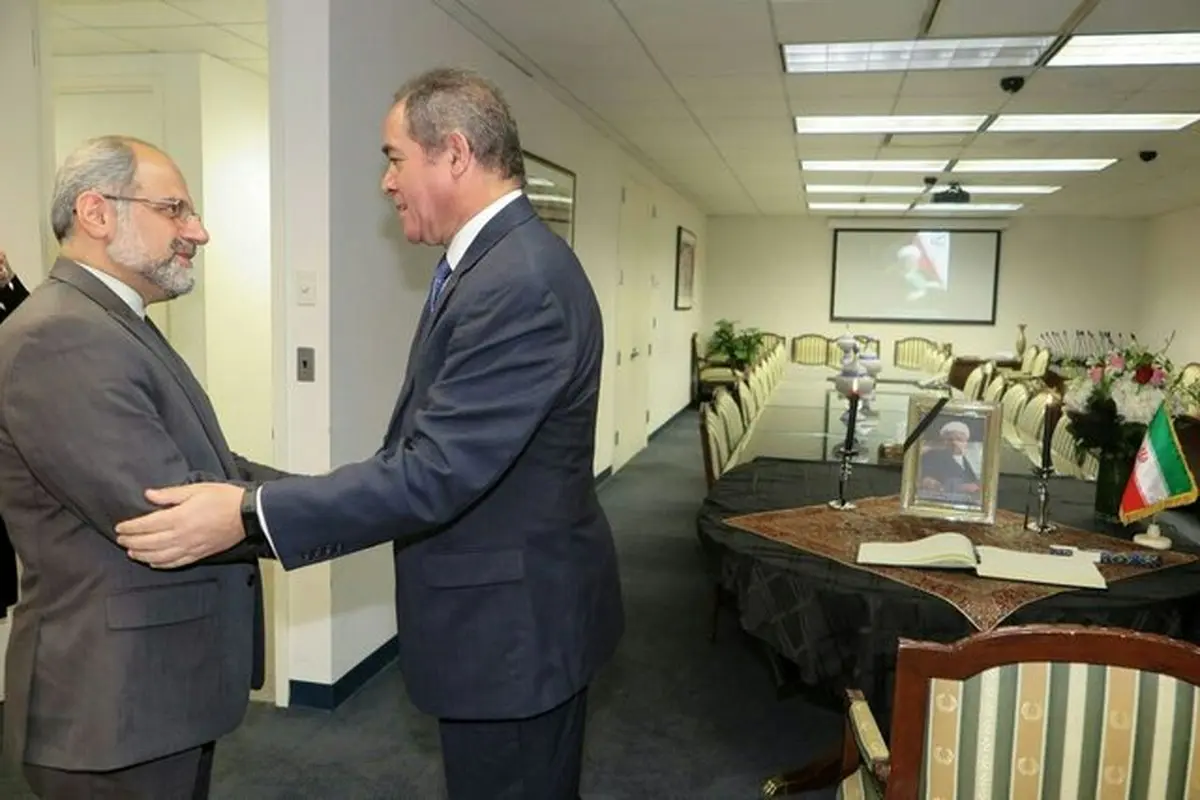 گشایش دفتر یادبود آیت‌الله هاشمی رفسنجانی در نیویورک