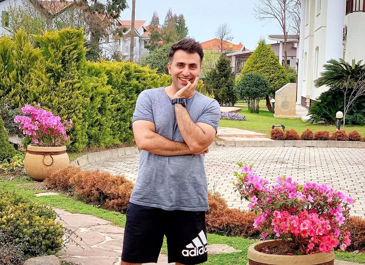 علیرضا طلیسچی با تیپ ورزشی + عکس