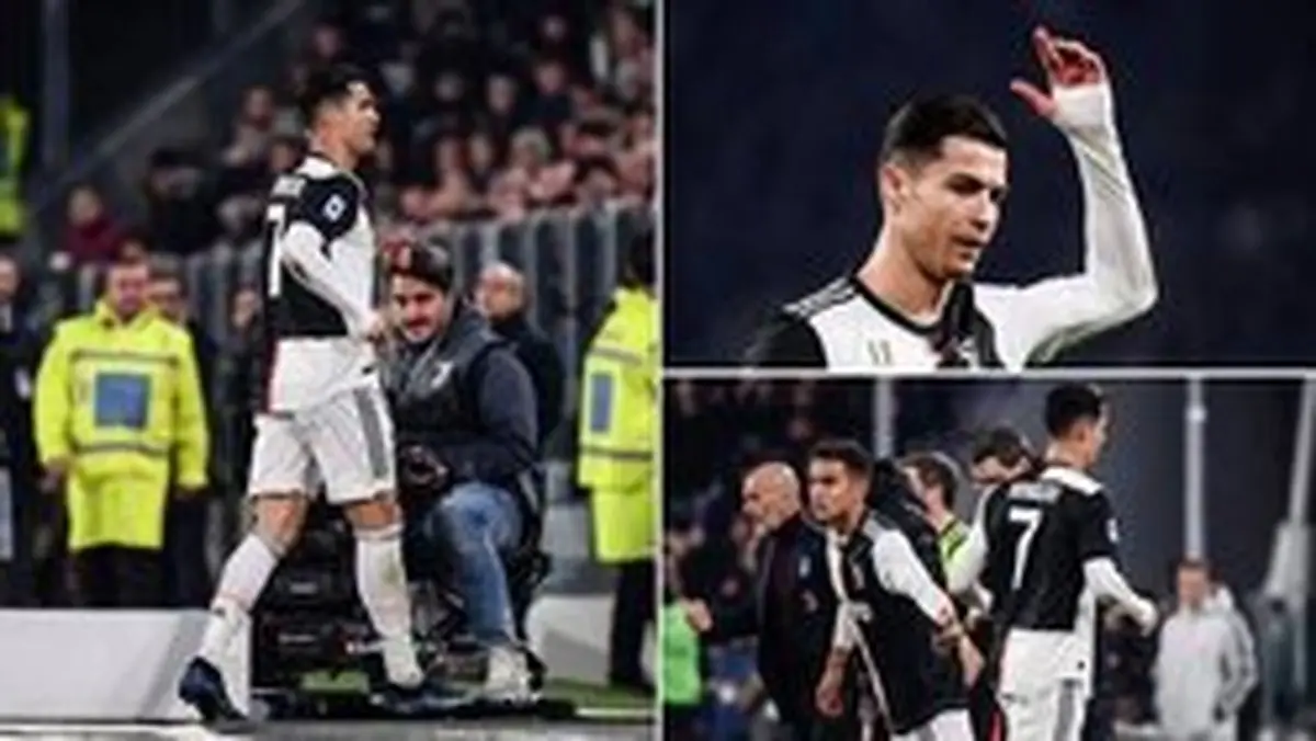 دلیل عصبانیت رونالدو چه بود؟