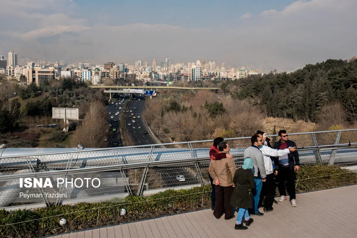 هوای تمیز تهران پس از آلودگی/تصاویر