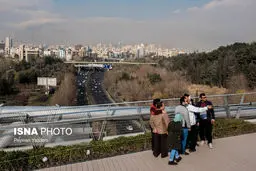 هوای تمیز تهران پس از آلودگی/تصاویر