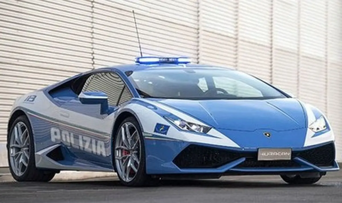 رونمایی از لامبورگینی پلیس در اینالیا/تصاویر