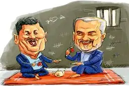 کاریکاتور/ شب نشینی هاشمی و رحیمی در اوین!