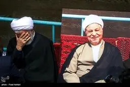 چهره هایی که امروز در مراسم آیت الله هاشمی شرکت کردند/تصاویر