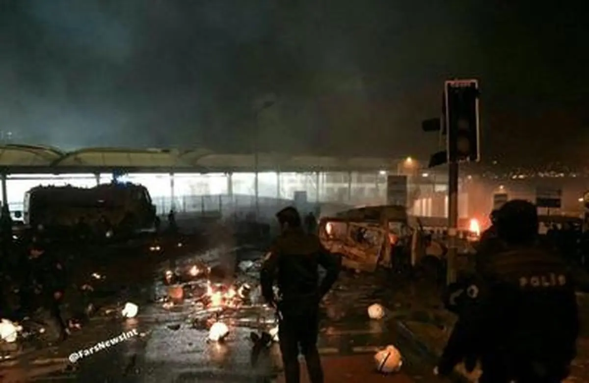 اولین تصاویر از انفجار استانبول/عکس